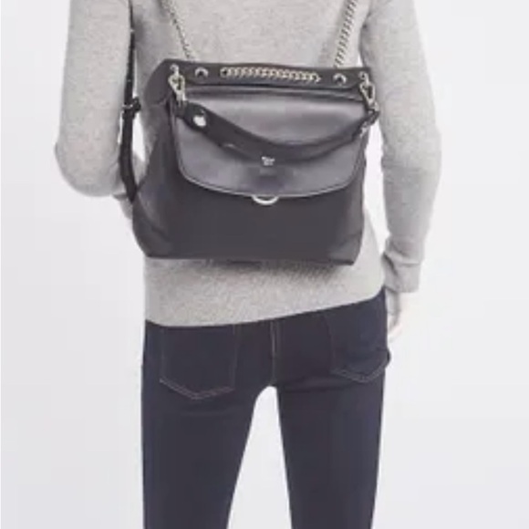 Fendi Black Leather Backpack - Authentic - Picture 1 of 8